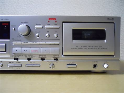 Teac Ad Rw900 Cd Recorder With Cassette Deck And Usb Port Black For