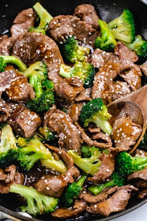 Teriyaki Beef And Broccoli Stir Fry Video Veronikas Kitchen