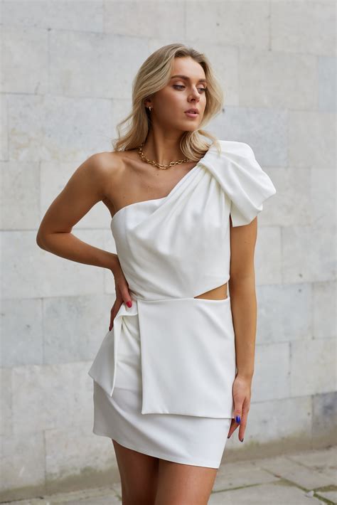 White Nadine Dress