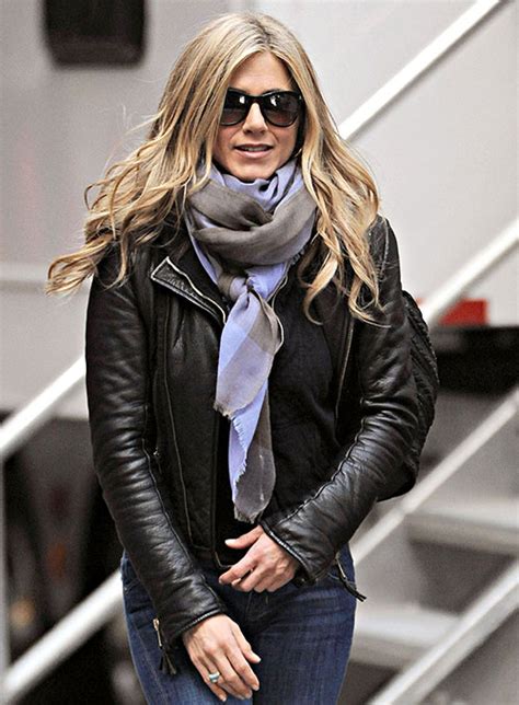 Jennifer Aniston Leather Jacket Leather Jeans