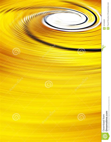 Abstract Yellow Swirl Background Stock Illustration Illustration Of