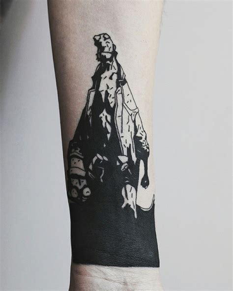 Hellboy Tattoo By Inktourist Inktourist Inktouristtattoo Tattoo