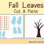 Fall Cut And Paste Worksheet