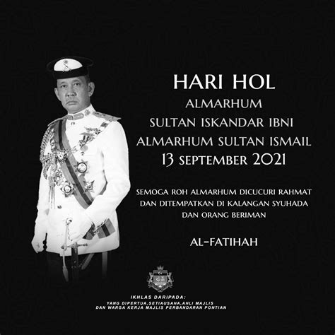 Hari Hol Sultan Johor 2017