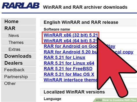 4 Ways To Combine Rar Files Wikihow