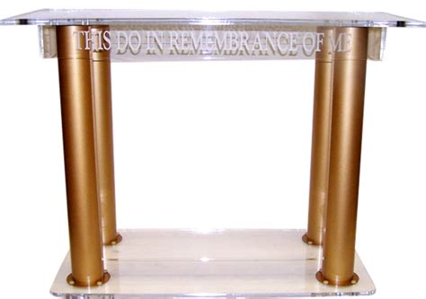 Curtis Products Group Acrylic Podiums Pulpits Lecterns Communion