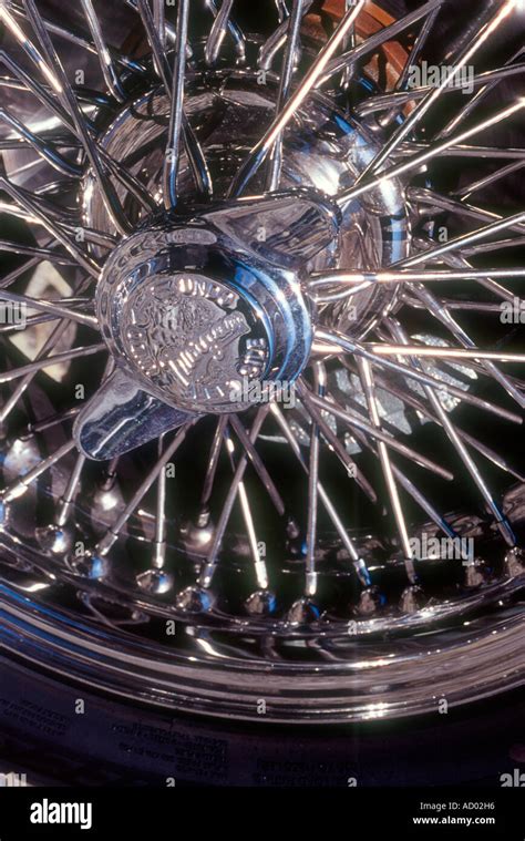A Morgan Spoked Wheel Stock Photo Alamy