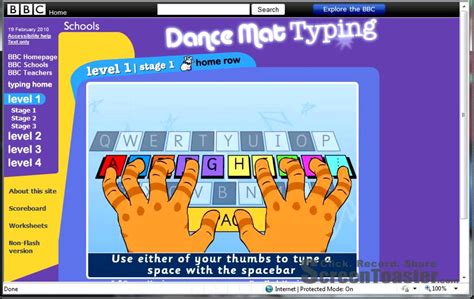 Dance Mat Typing All 12 Stages Touch Typing 101 Caroldoey