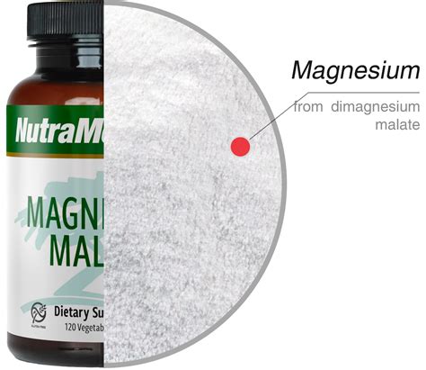 Magnesium Malate 200mg - Bone, Relaxation & Energy Support ...