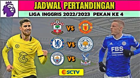 Jadwal Liga Inggris Malam Ini Pekan 4 Live Sctv ~ Southampton Vs Man United ~ Arsenal Vs Fulham