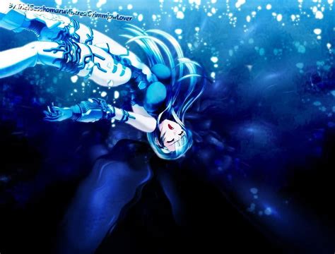 Free Download Slipping Away Water Drowning Girl Anime Hd