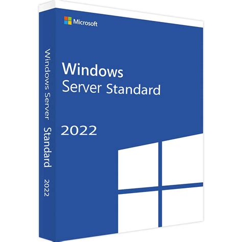 Microsoft Windows Server Standard 2022 64bit English 1pk Dsp Oei Dvd 16