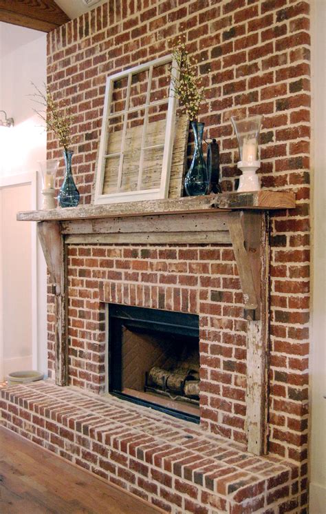 Reclaimed Wood Fireplace Mantel Designed By The Fresh Collaborative
