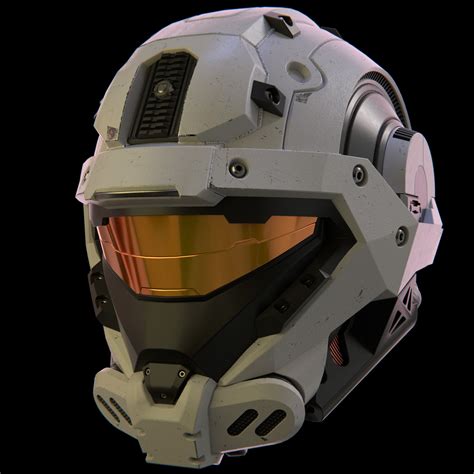 Recon Helmet From Installation 01 Gregory Wasdyke Halo