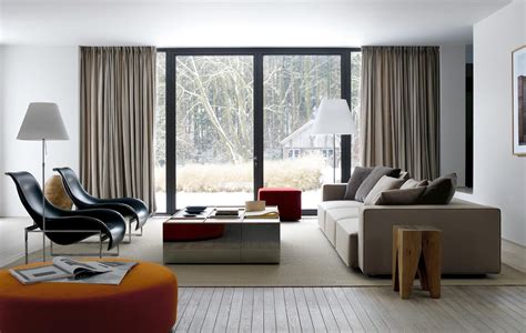 Swindon lounge chair (dark grey linen). Contemporary black lounge chairs | Interior Design Ideas.