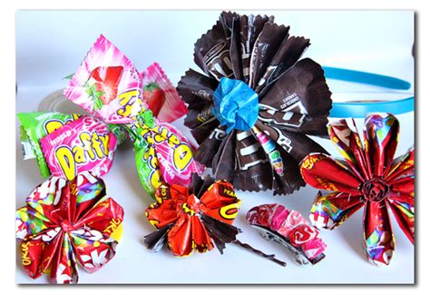 See more ideas about chocolate wrappers, wrappers, chocolate. Candy Wrapper Flowers - Sugar Bee Crafts