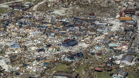 Aerial Images Show Damages From Hurricane Dorian On Grand Bahama Afp