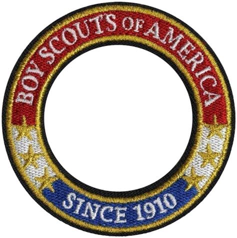1910 World Crest Ring Patch Bsa Cac Scout Shop