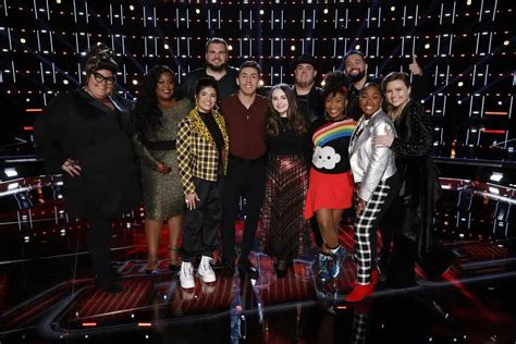The Voice Season 17 Live Finals Top 10 Contestants Ranked