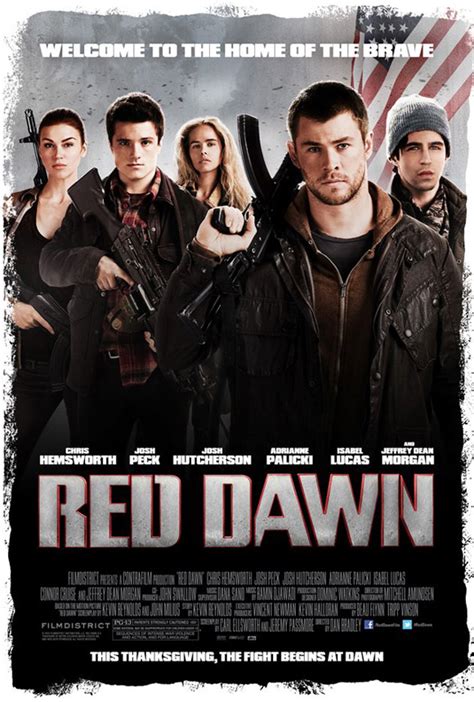 First Official Poster For Red Dawn Remake Reveals New Wolverines