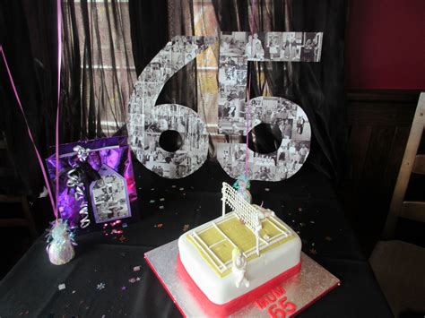 65th Birthday Party Photo Numbers And Photo Tag Birthday Party T