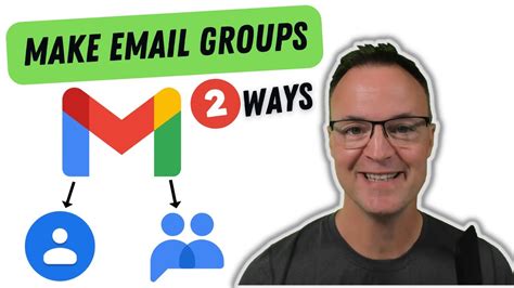 How To Make A Group Email In Gmail Two Methods Youtube
