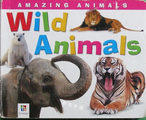 Amazing Animals Wild Animals动物儿童图书进口图书进口书原版书绘本书英文原版图书儿童纸板书外语