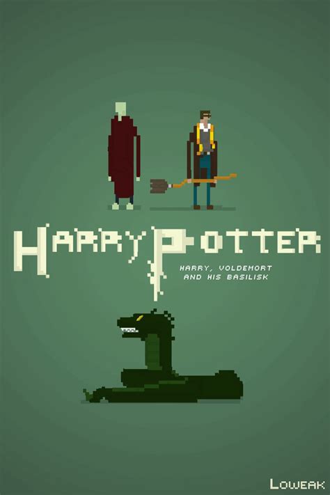 Pixels Movie Posters 8bit Art Pixel Art Characters Pixel Design Harry Potter Art Minimalist