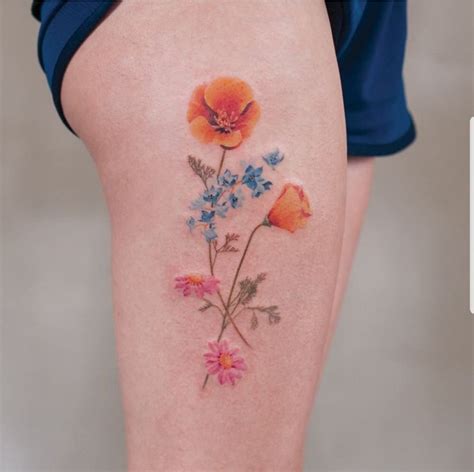 30 Beautiful Cute Poppy Tattoo Ideas For Women Worldoutfits Poppies