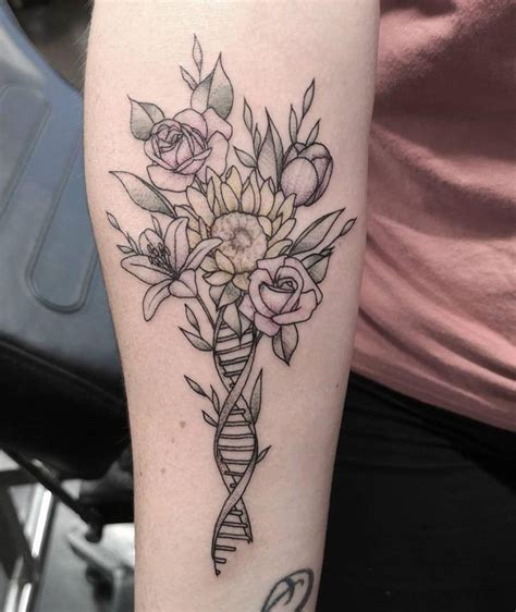 30 Pretty Dna Tattoos You Must Try Xuzinuo Page 15