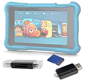 This is a pretty big deal because it's the first time that amazon has included a memory card slot on a kindle fire tablet. Amazon.com: DURAGADGET USB 2.0 SD/MicroSD Card Reader For Amazon Fire HD Kids Edition kindle 6 ...