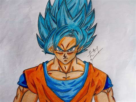 Maybe you would like to learn more about one of these? Drawing of Goku for Dragon Ball Lovers - Visual Arts Ideas