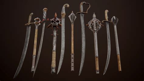 Medieval Weapons Pack Vol3 In Weapons Ue Marketplace