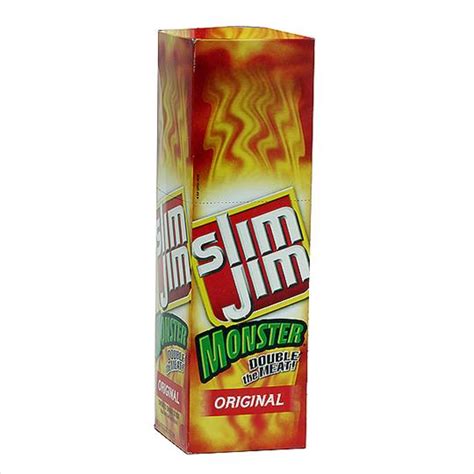 Slim Jim Monster Original 18 Ct Martin And Snyder Product Sales