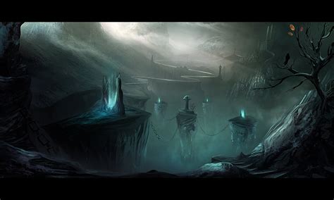 Free for commercial use no attribution required high quality images. 20 Magnificent Dark Fantasy (Landscape) Digital Painting ...