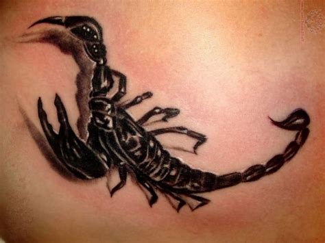 Classic Black Ink D Scorpion Tattoo Design In Scorpio Tattoo Tattoos Modern Tattoos