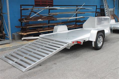 Our inventory includes open and enclosed trailers manufactured from steel or aluminum. Trike Trailer for Sale