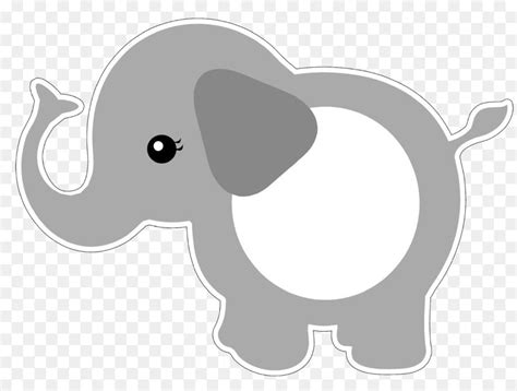 Pin En Elefantes Bebé