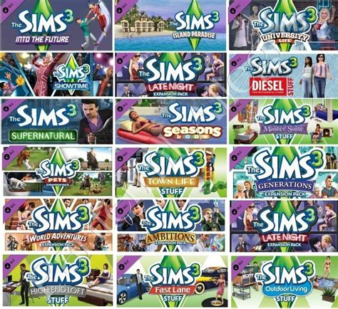 Sims 3 Full Expansion Pack Edusos