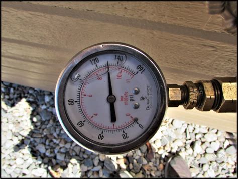 Getting High Water Pressure — Wenatchee Home Inspection