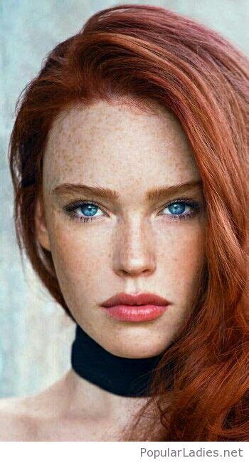 Red Hair And Blue Eyes Pelirrojas Mujer Pelirroja