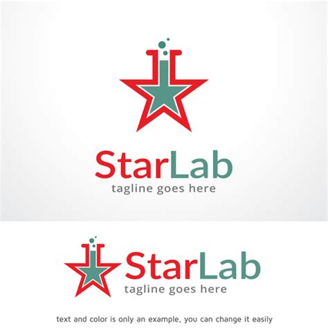 Star Lab Logo Vector Free Download