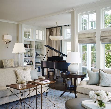 39 Stylish Transitional Living Room With Piano Ideas Grand Piano