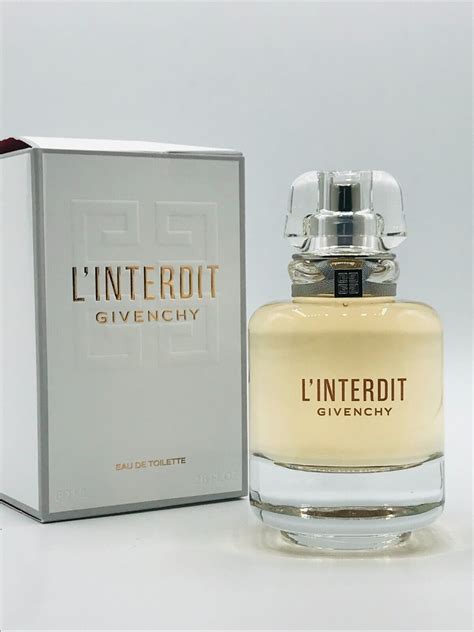 Givenchy L Interdit Women Perfume Edt Spray 26 Oz 80 Ml New In Box Ebay