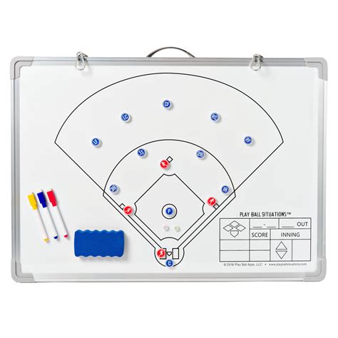 Baseball Situations Coaches Board Play Ball Apps Llc
