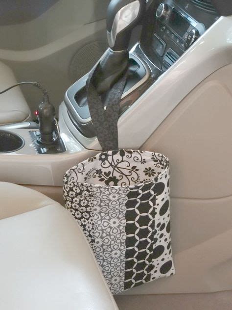 24 Car Trash Cans Ideas Sewing Crafts Car Trash Sewing Projects