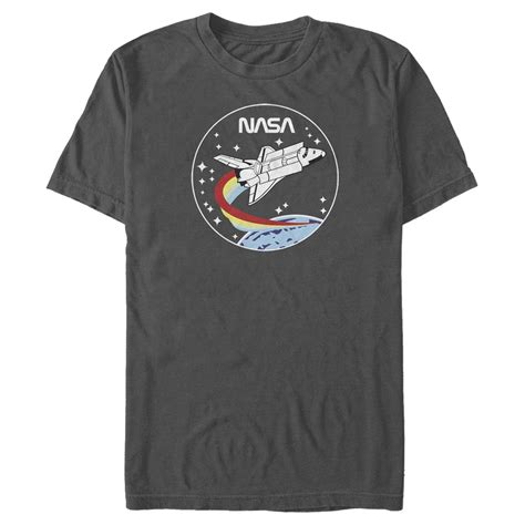 Nasa Men S Nasa Space Rocket T Shirt Walmart Walmart