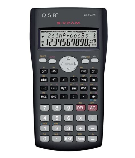 OSR Scientific Calculator (SR-FX-82MS): Buy Online at Best Price in ...