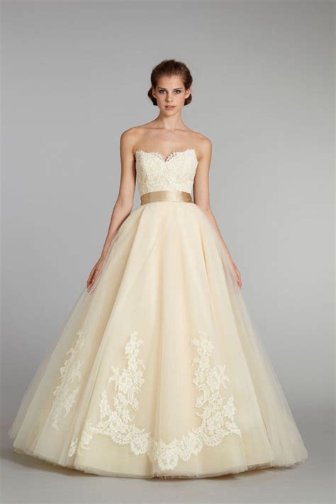 Pale Yellow Wedding Dress