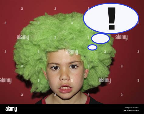 Amazed 7 Year Old Boy Stock Photo Alamy